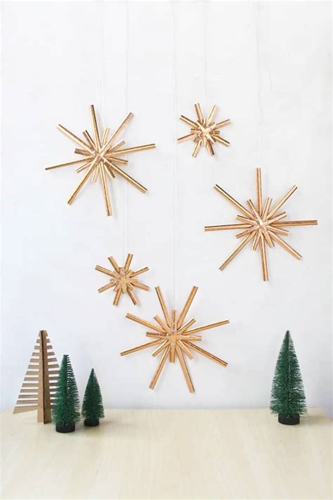 25 easy DIY Scandinavian Christmas Ornaments