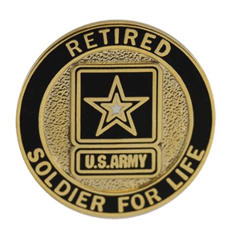 Lapel Pin Army Soldier For Life