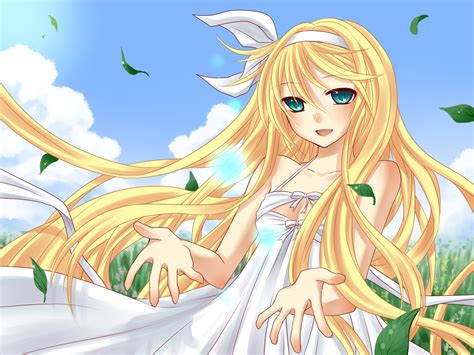 Kagamine Rin Rin Kagamine Vocaloid Wallpaper Zerochan