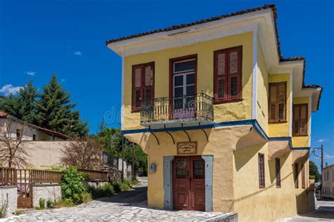 Traditional House in Greece Editorial Stock Image - Image of greek ...