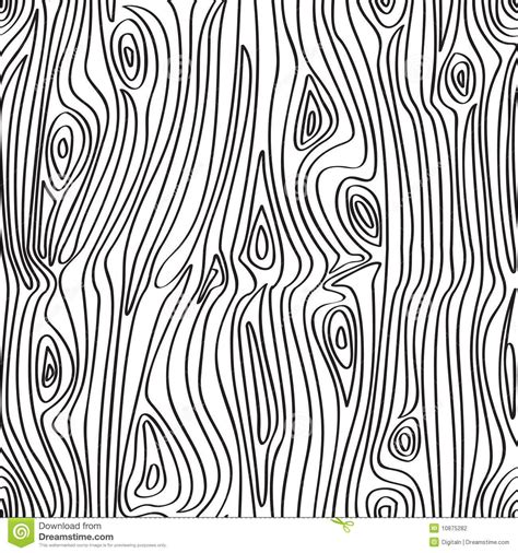 Tree Bark Drawing Pattern