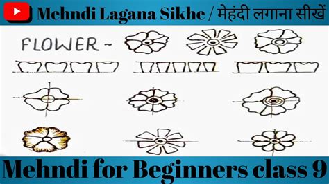 How To Learn Mehndi For Beginners Class Mehndi Lagana Sikhe