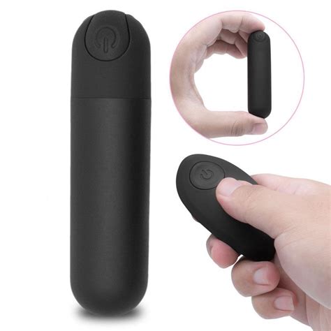 Control Remoto Potente Velocidades Mini Bala Vibrador Consolador