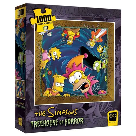 Quebra Cabeça Os Simpsons - Quebra Cabeça Os Simpsons Treehouse of Horror “Feliz Assombração” com 1 ...