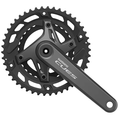 Shimano CUES FC U6000 2 Crankset 9 10 11 Speed Without Chain Guard