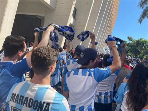 Las Fotos Del Tremendo Recibimiento De La Afici N Al M Laga