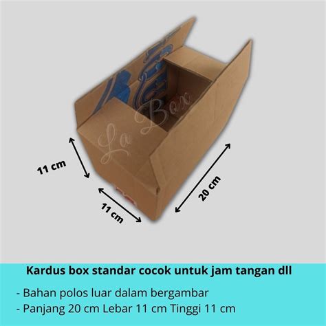 Jual Kardus 20x11x11 Polos luar dalam bergambar Kardus packing Box ...