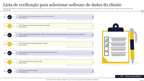 Os 10 Principais Modelos De Lista De Verificação Do Cliente Com