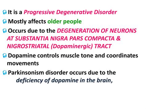 Anti Parkinsonism Drugs Drugs Used In The Treatment Of Parkinson S