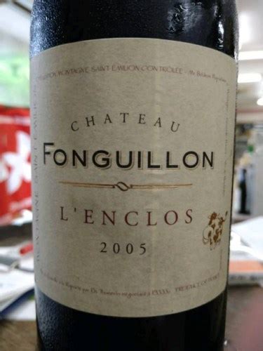 Ch Teau Fonguillon L Enclos Montagne Saint Emilion Vivino Us