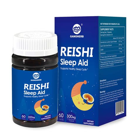 Ganoherb Reishi Mushroom Sleep Aid With Organic Reishi Spore Powder