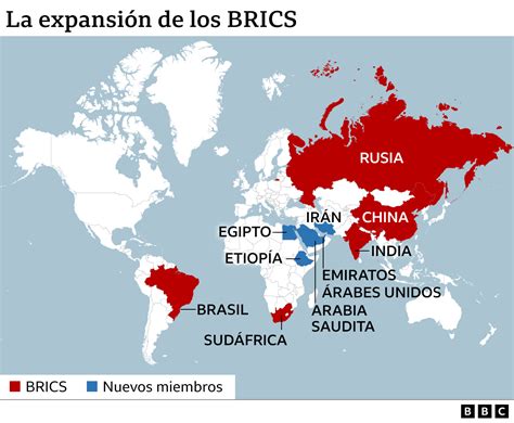 Qué tan poderosos son los BRICS y qué países se incorporan al bloque el