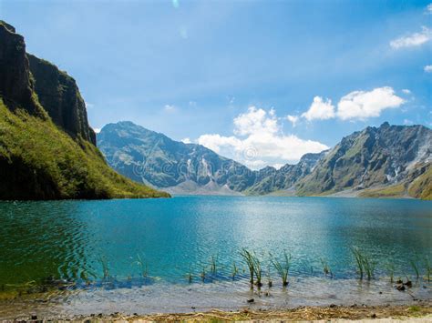 Valley at Pinatubo Volcano, Philippines Stock Image - Image of ...