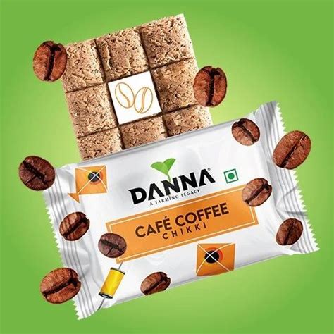 V Dana Cafe Coffee Chikki Gm Months Packaging Size Gm At Rs