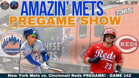 Mets Vs Reds Pregame Show New York Mets Looking For Straight Wins