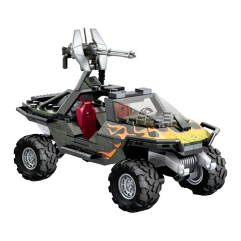 Mega Bloks Halo Unsc Flame Warthog Manual De Instrucciones Descargar En