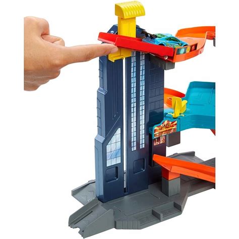 Hot Wheels Tor Gara Duzy Winda Parking Poziomy Oficjalne Archiwum Allegro