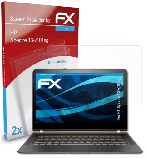 ATFOLIX 2X PROTECTEUR d écran pour HP Spectre 13 v101ng clair EUR 21 19