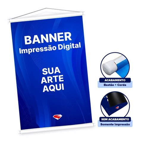 Banner Em Lona Fosca 70x100cm