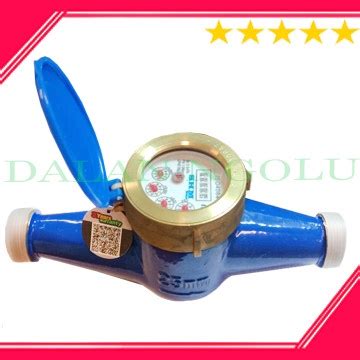 Jual Jual Water Meter Shm Air Bersih Size Inch Dn Mm Multi Jet Brass