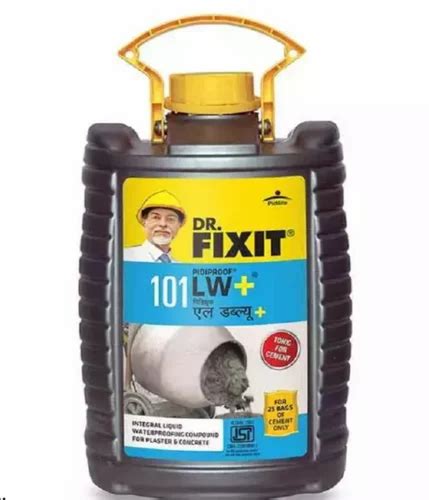 Waterproofing Coating 5 L Dr Fixit Pidiproof Lw Plus Liquid At Rs 449