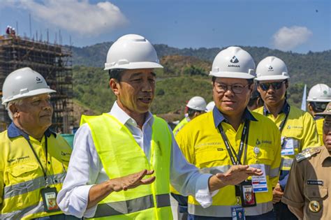 President Jokowi Supports Completion of Amman Mineral Industri Smelter ...