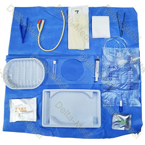 De Beschikbare Steriele Urethrale Reageerbuis Van Catheterkit With