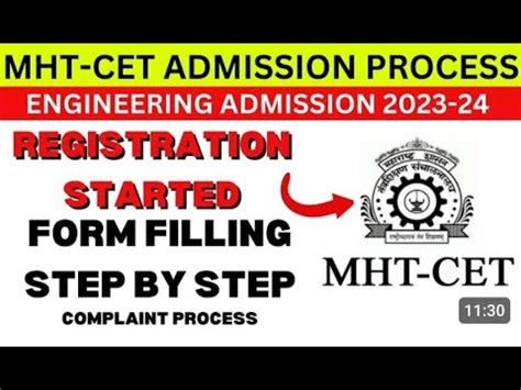 Full Tutorial Engineering Registration Form Filling Process 2023 MHT