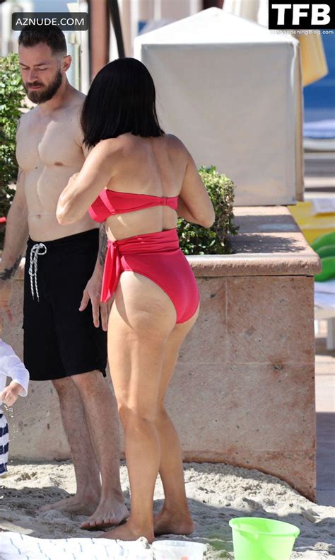 Nikki Bella Sexy Seen Flaunting Her Tits And Ass At The Beach In Indian Wells Aznude