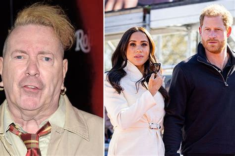 Sex Pistols Frontman Slams Prince Harry And Meghan Telling Them To F