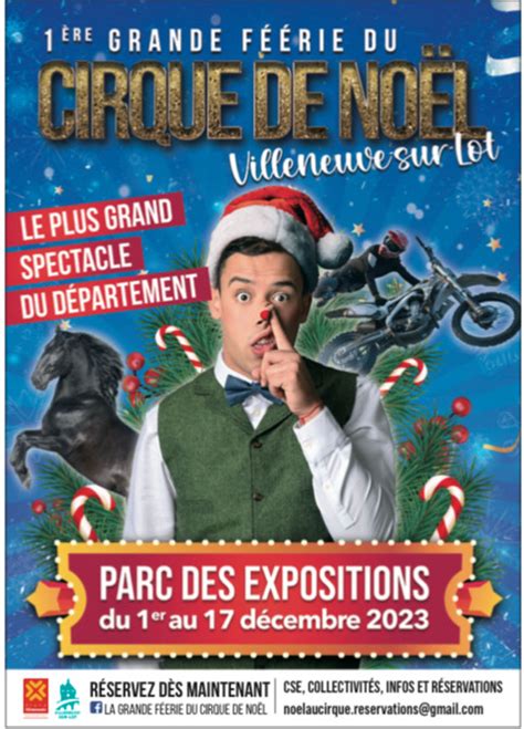 la grande féerie du cirque de noël cirque de noel Parc des