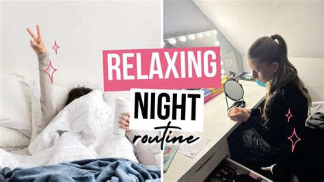 Ma night routine après les cours YouTube