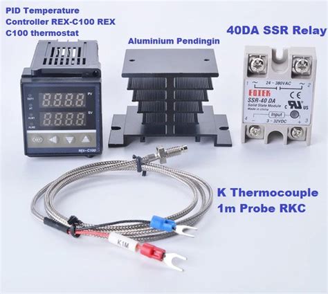 Jual Digital Pid Temperature Controller Rex C Rex C Thermostat