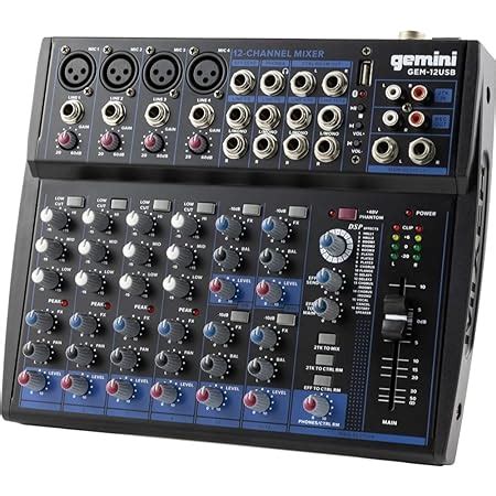 Rack Pack Mezcladora De Sonido Canales Efectos Mixer Usb