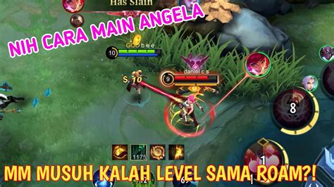 TIPS BERMAIN ANGELA GAMEPLAY DAN ROTASI ANGELA BIKIN MM MUSUH KALAH