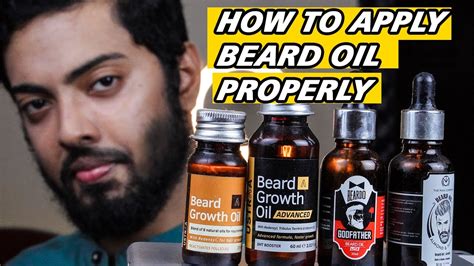 How To Apply Beard Oil Beard Oil Kaise Use Kare India Best Beard Oil Wtd Vineet Gaur