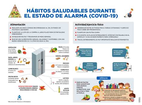 La Organizaci N Colegial Aconseja Llevar Una Alimentaci N Saludable Y