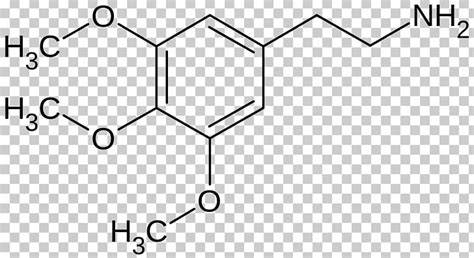 Mescaline Structural Formula Peyote Chemical Formula Molecular Formula Png Clipart Alkaloid