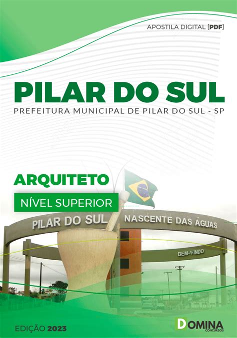 Apostila Concurso Pref Pilar Do Sul Sp Arquiteto