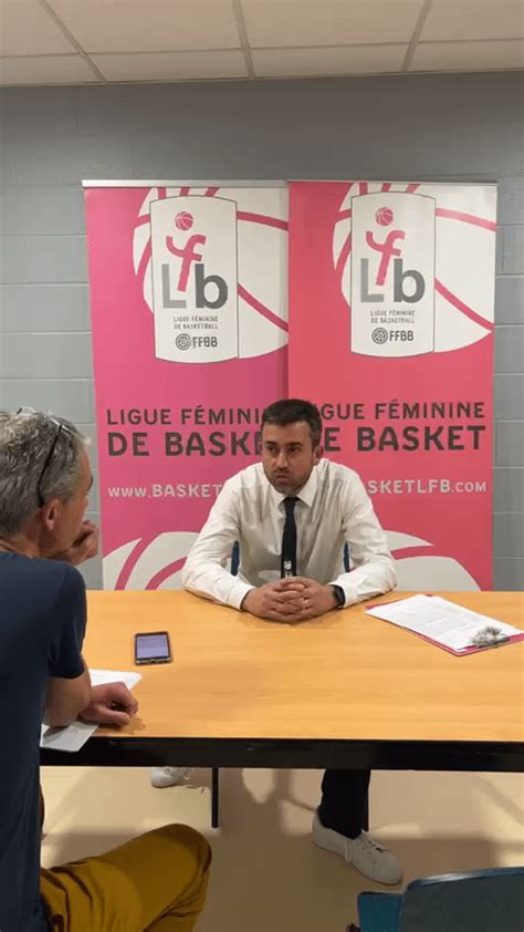 Play Down Lfb Conf Rence De Presse Apr St Amand La Roche Vend E