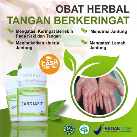 Jual Obat Telapak Tangan Basah Dan Kaki Berkeringat Berlebihan Jantung