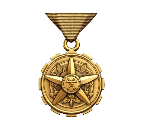 Ai Generado Militar Soldado Medalla M Rito Insignia Png Archivo