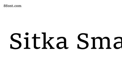 Sitka Small Font - Free Font Download