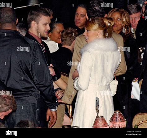 Justin Timberlake And Mariah Carey During The Rocknroll Hall Of Fame