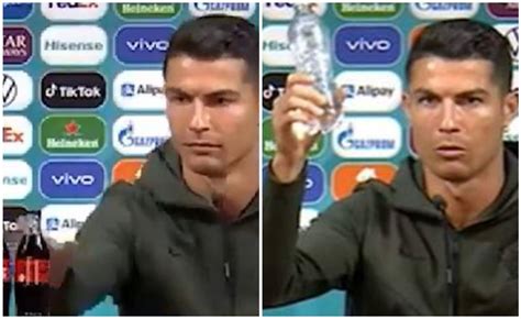 Cristiano Ronaldo Desprecia A Coca Cola