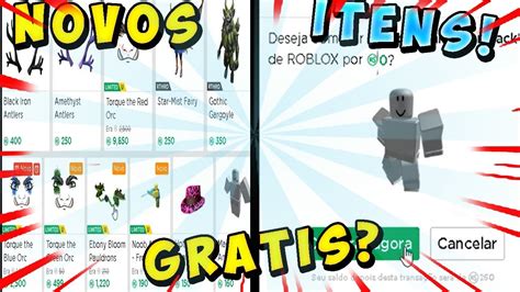 Novos Itens Limiteds E Anima O Quase Gr Tis No Roblox Youtube