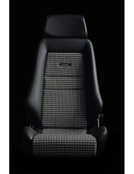 Recaro Classic Line Lx Piel Negro Karo