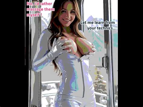 Busty Brunette In White Leather Catsuit Fucked In A Skilift Gondola AI Illustrated Leather Porn