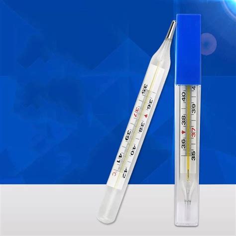 Term Metro M Dico De Vidrio De Mercurio Monitores De Temperatura