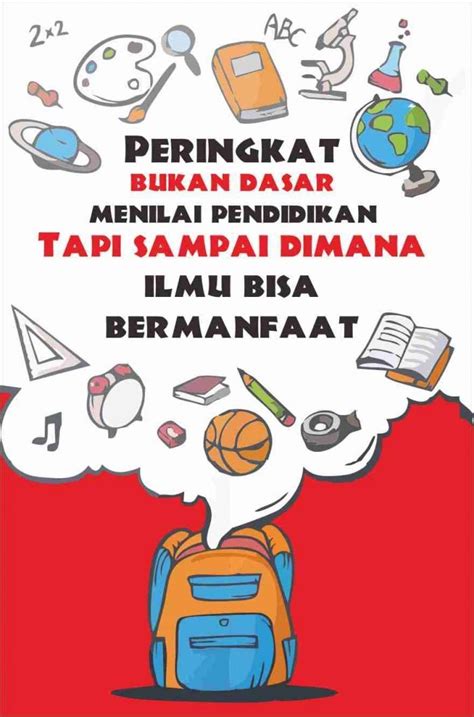 Pengertian Dan 7 Contoh Gambar Poster Pendidikan Portal Uang